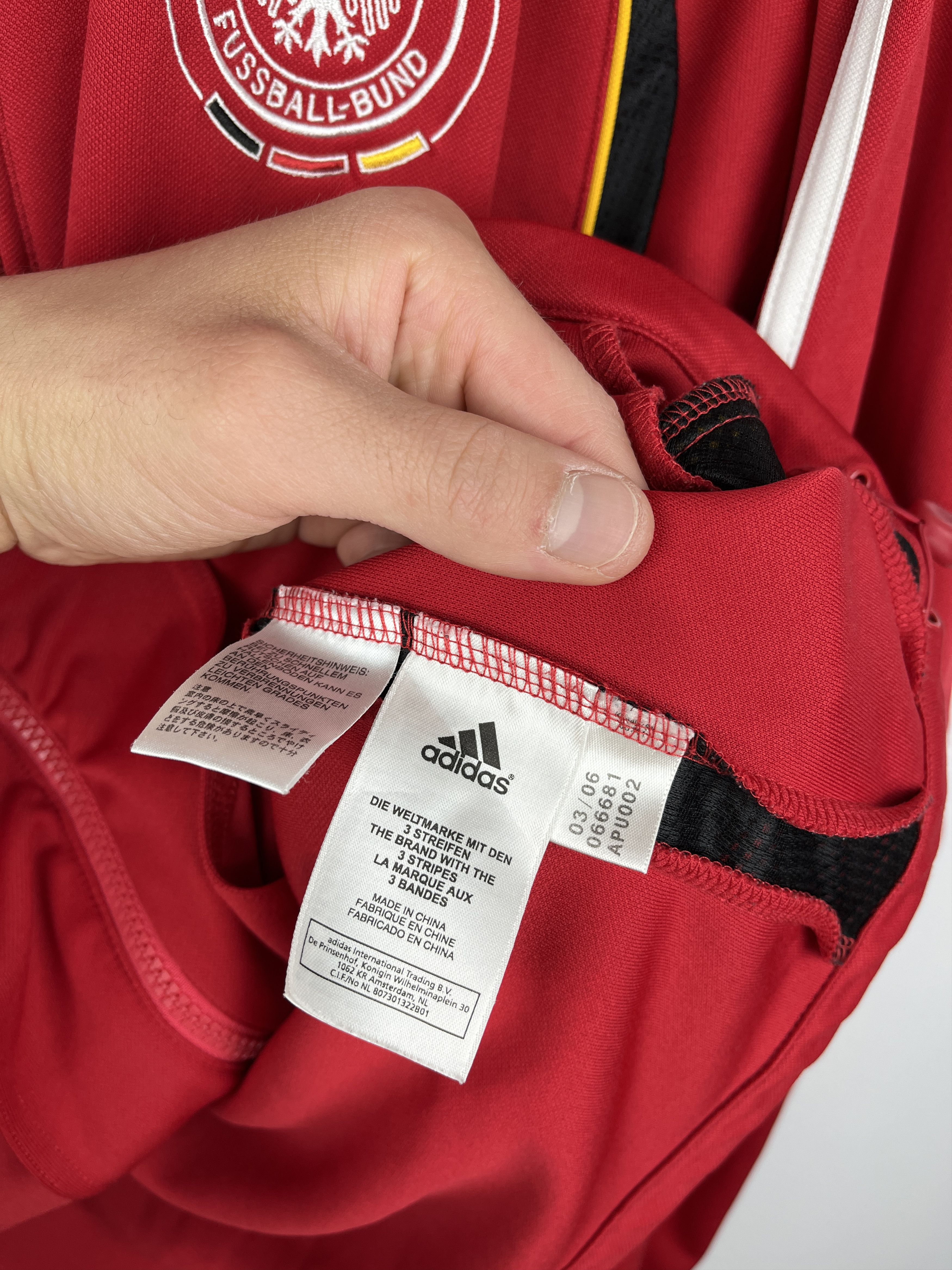 Adidas Adidas Germany 2006 World Cup Vintage Track Jacket Size US M / EU 48-50 / 2 - 16 Thumbnail