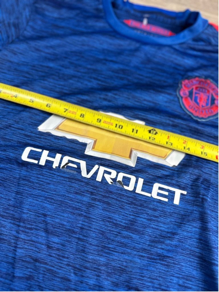 Other Men's Adidas Manchester United Jersey Blue Size M Size US M / EU 48-50 / 2 - 8 Thumbnail