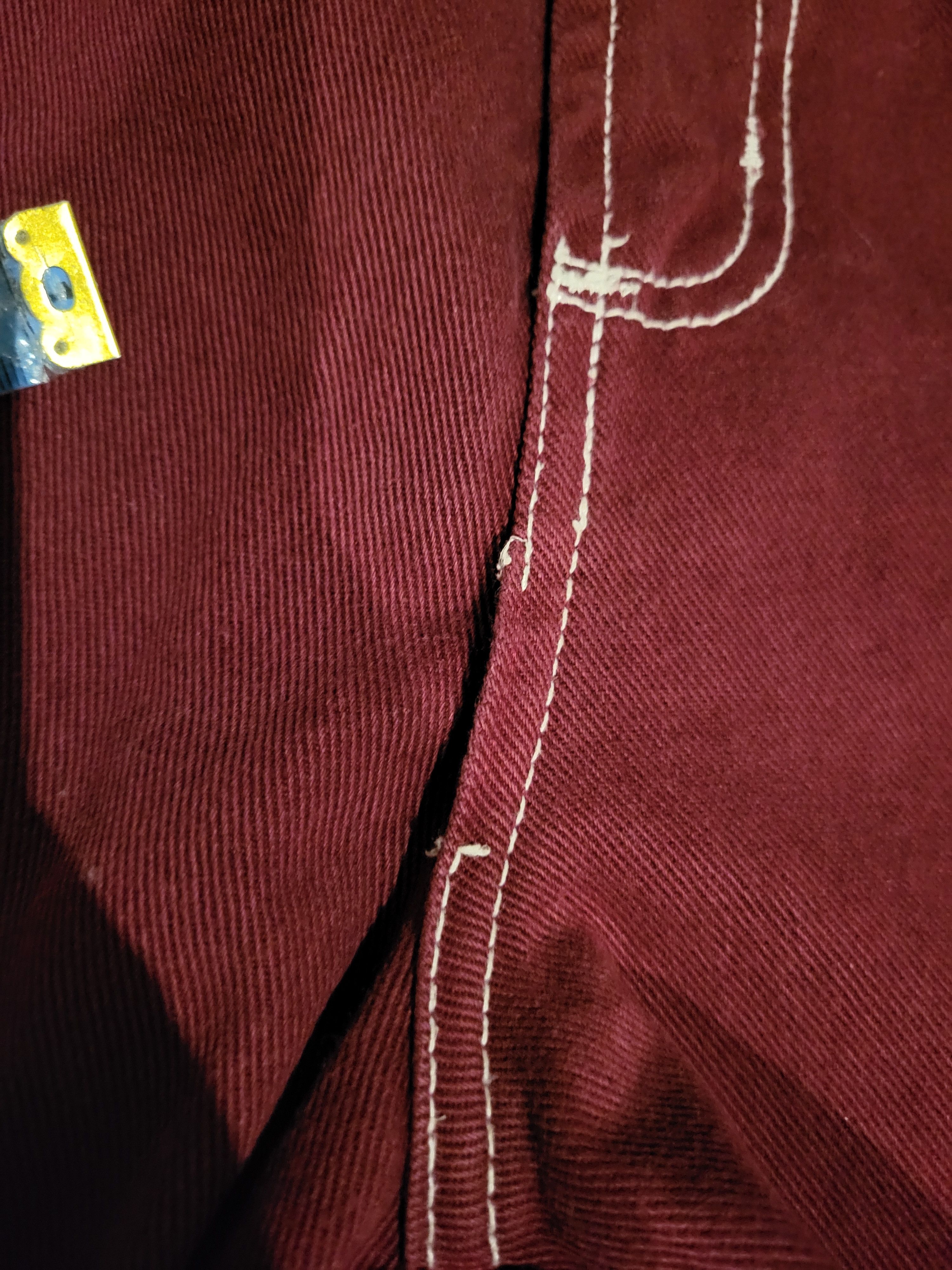 Other vintage 90s bagy rap / hip hop / skate jeans made in USA Size US 32 / EU 48 - 7 Thumbnail