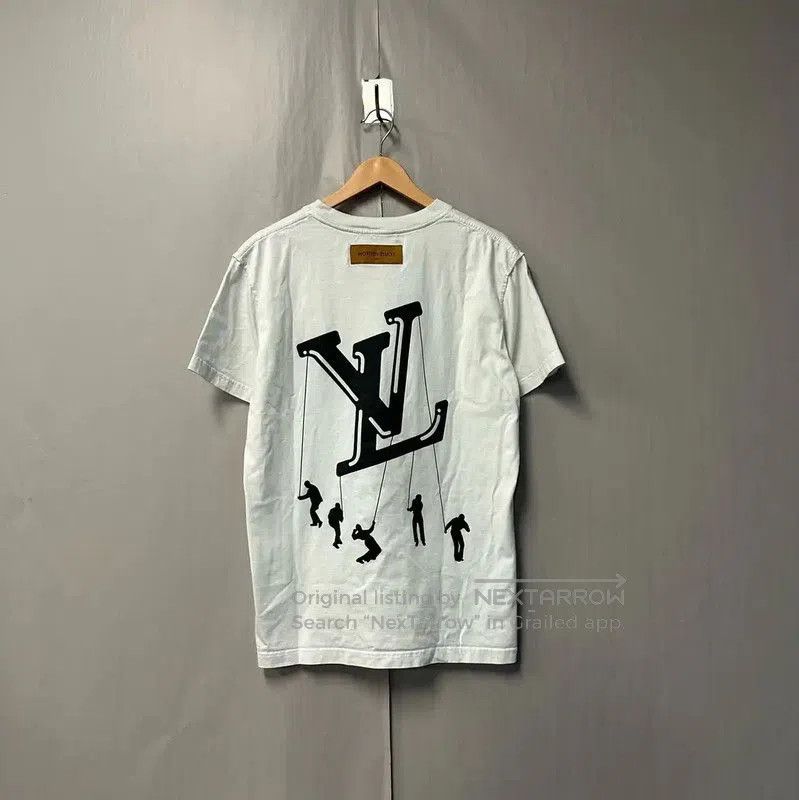 Louis Vuitton Louis Vuitton White XL Men's T-Shirt . Size US XL / EU 56 / 4 - 2 Thumbnail