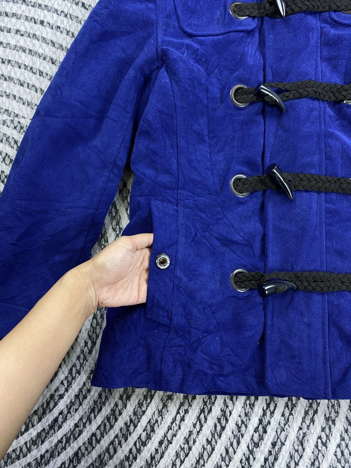 In The Attic Vintage In The Attic Toggle Button Wool Jacket Size US M / EU 48-50 / 2 - 7 Thumbnail