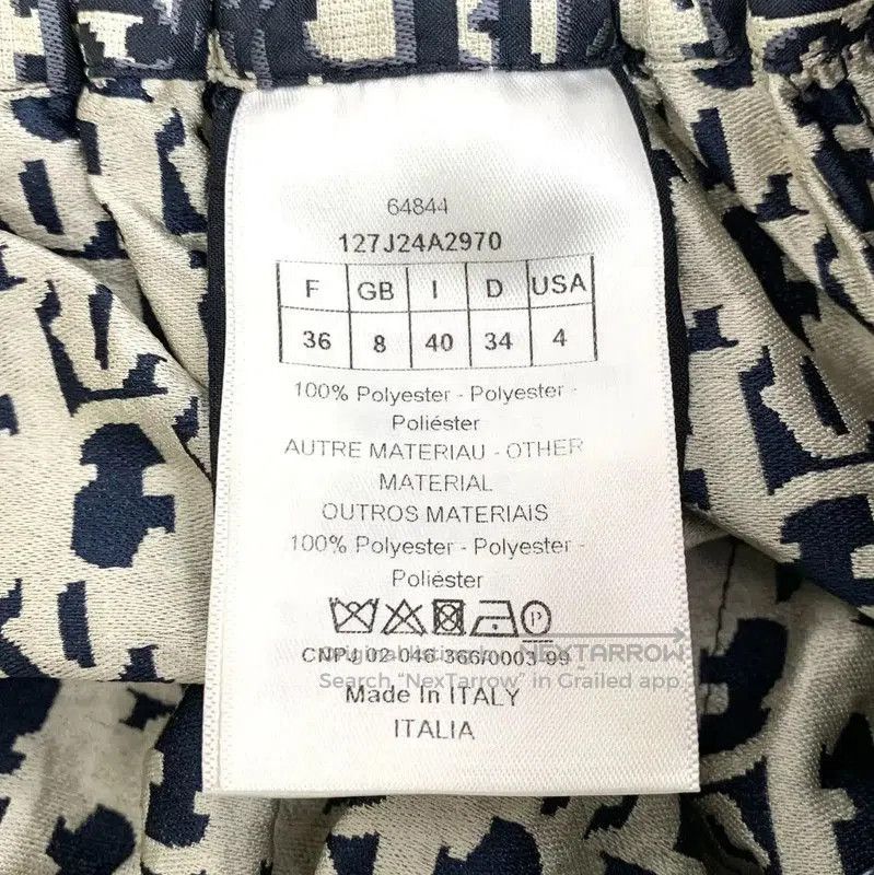 Dior Dior Color Block Polyester Women's Skirt . Size 22" - 7 Thumbnail