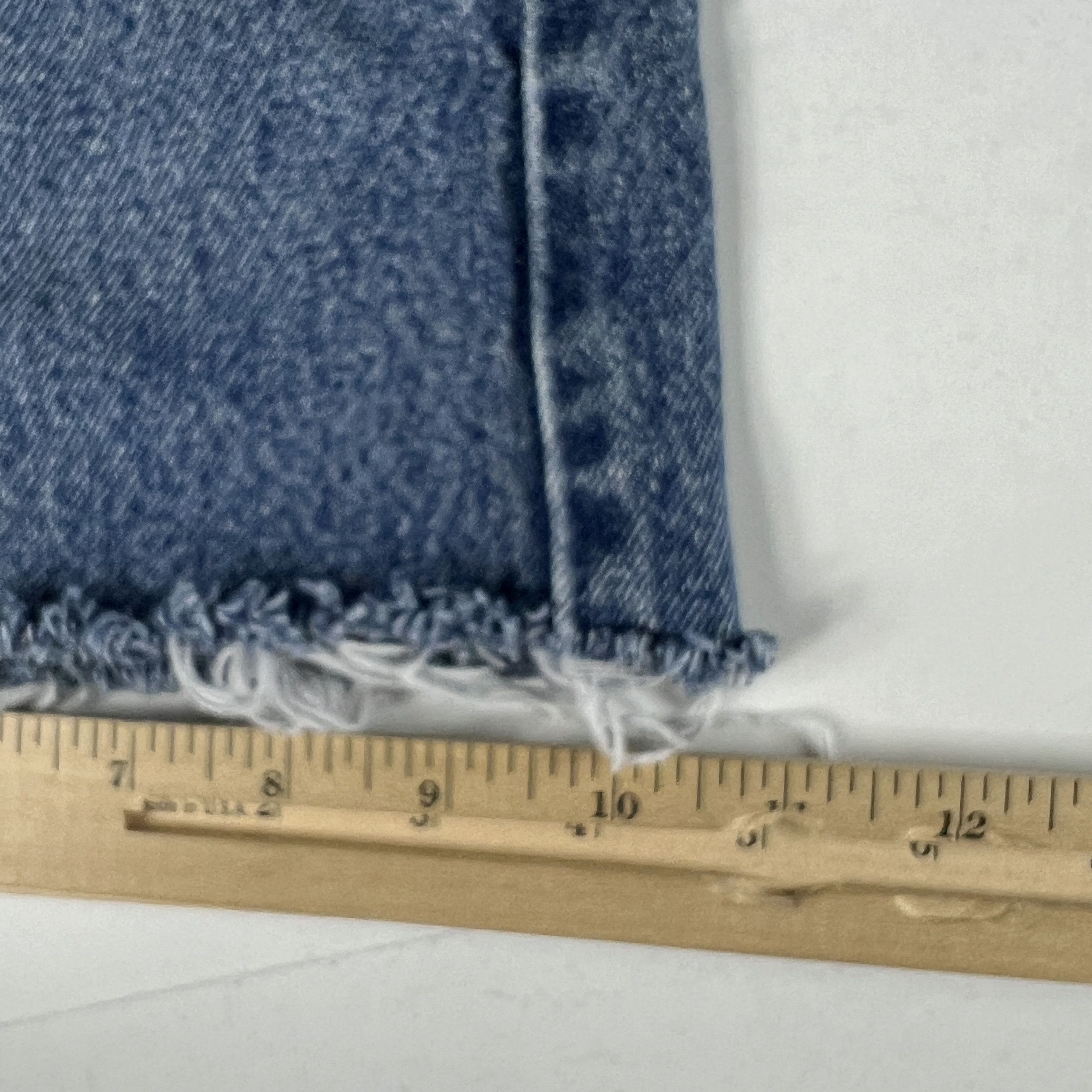 Levi's × Vintage VTG 90s Levi's Jean Shorts 505 Cut Off Frayed Denim Jorts Size US 31 - 13 Thumbnail
