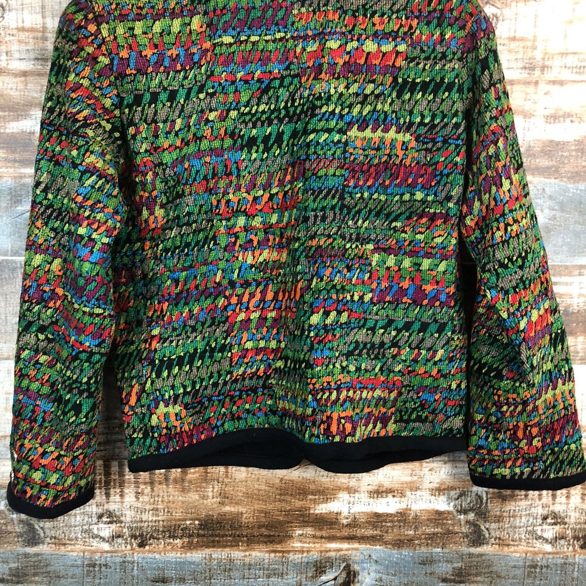 Japanese Brand Le marais Green Cardigan Knitwear #A2357 Size S / US 4 / IT 40 - 13 Thumbnail