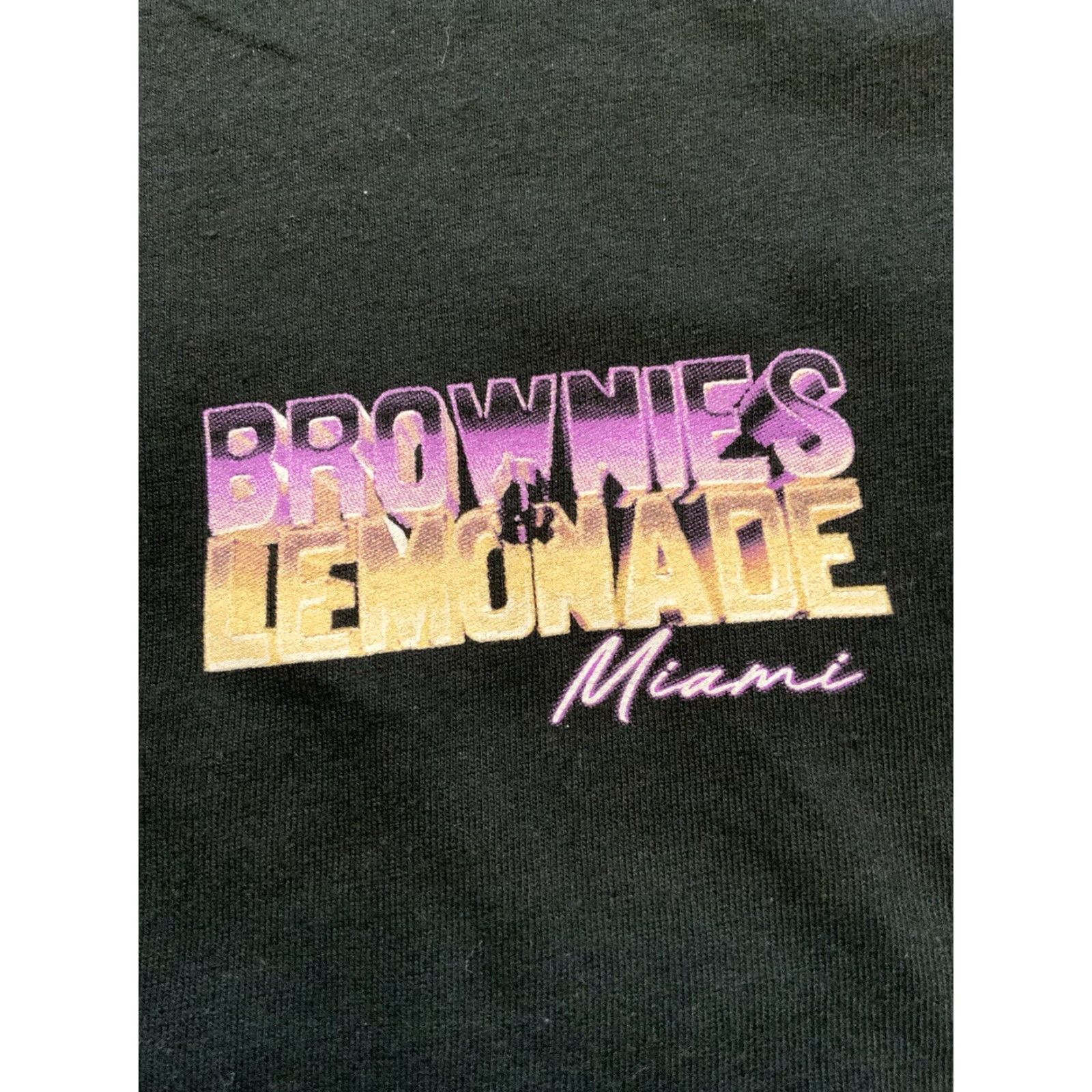 Warehouse Brownies And Lemonade Miami Warehouse Party House Electronic Dance T-Shirt Sz. M Mens Black 42 Chest 29 Length Size US M / EU 48-50 / 2 - 5 Thumbnail