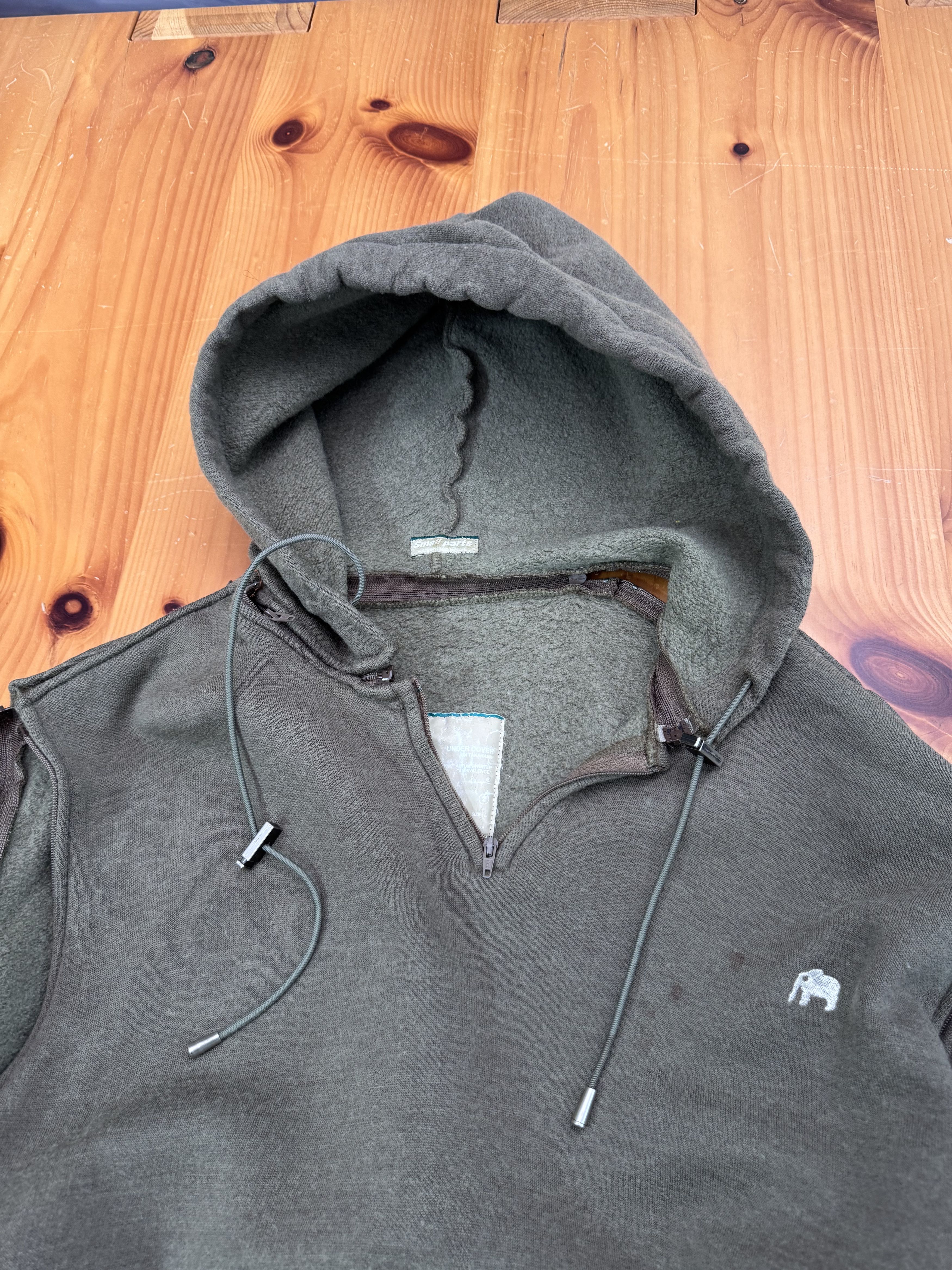 Undercover Rare Undercover Small Parts Zipper Hoodie Size US M / EU 48-50 / 2 - 4 Thumbnail
