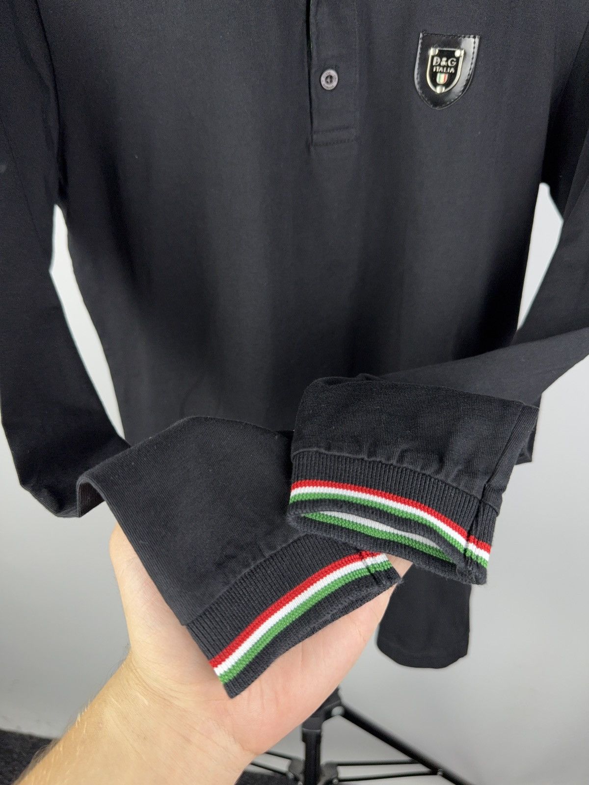 Dolce & Gabbana Vintage 00s faded Dolce & Gabbana long sleeve retro y2k Size US M / EU 48-50 / 2 - 13 Thumbnail