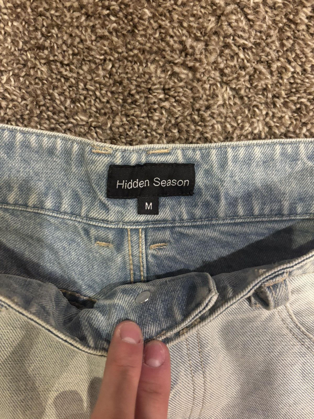 HMDD hidden season inside out denim Size US 32 / EU 48 - 3 Thumbnail