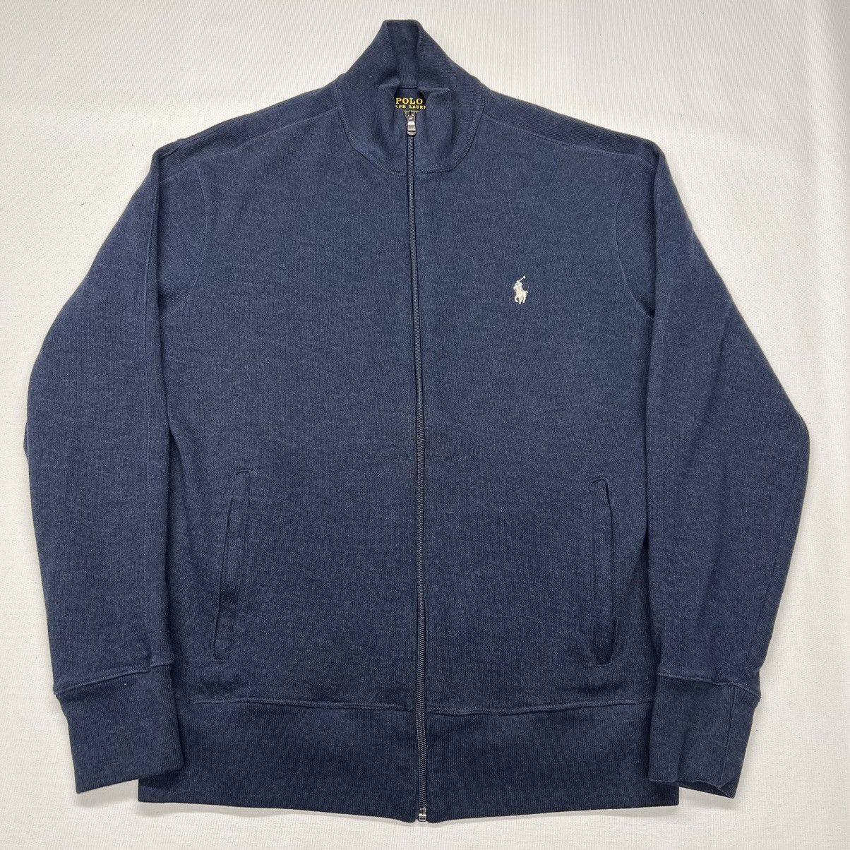 Polo Ralph Lauren Polo Ralph Lauren Sweater Blue Full Zip Knit Performance Size US M / EU 48-50 / 2 - 1 Thumbnail
