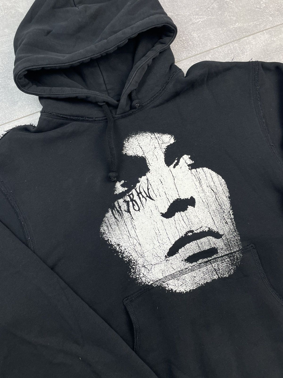 Misbhv MISBHV Black Print Hoodie W/ Face Size US L / EU 52-54 / 3 - 2 Thumbnail