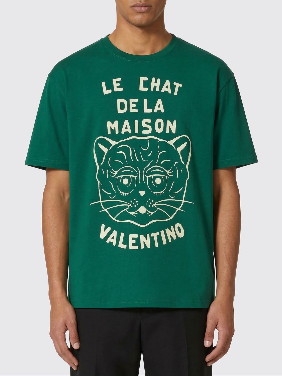 Valentino Valentino T-Shirt Men Green Size US XL / EU 56 / 4 - 1 Thumbnail