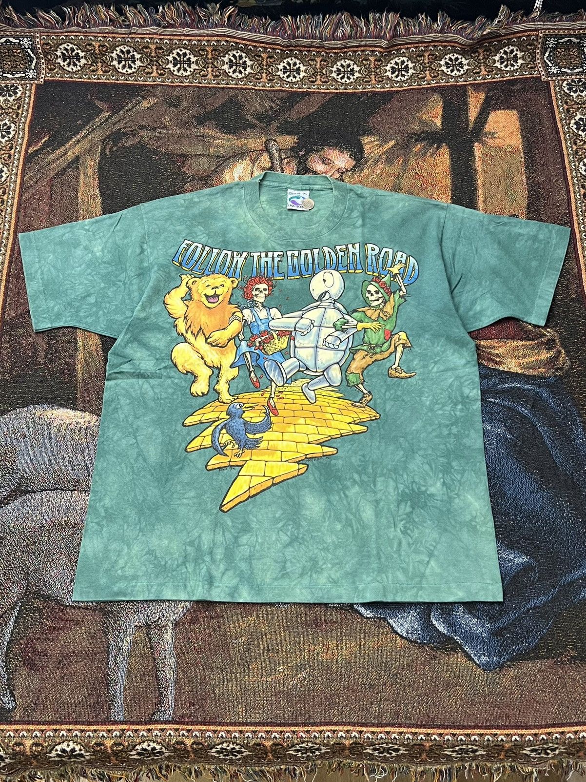 Band Tees Rare '94 Vintage Wizard of Oz Grateful Dead Tee Size US XL / EU 56 / 4 - 3 Thumbnail