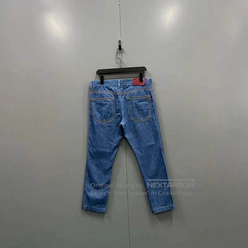 Valentino Valentino Summer Blue Cotton Casual Pants . Size 28" / US 6 / IT 42 - 2 Thumbnail