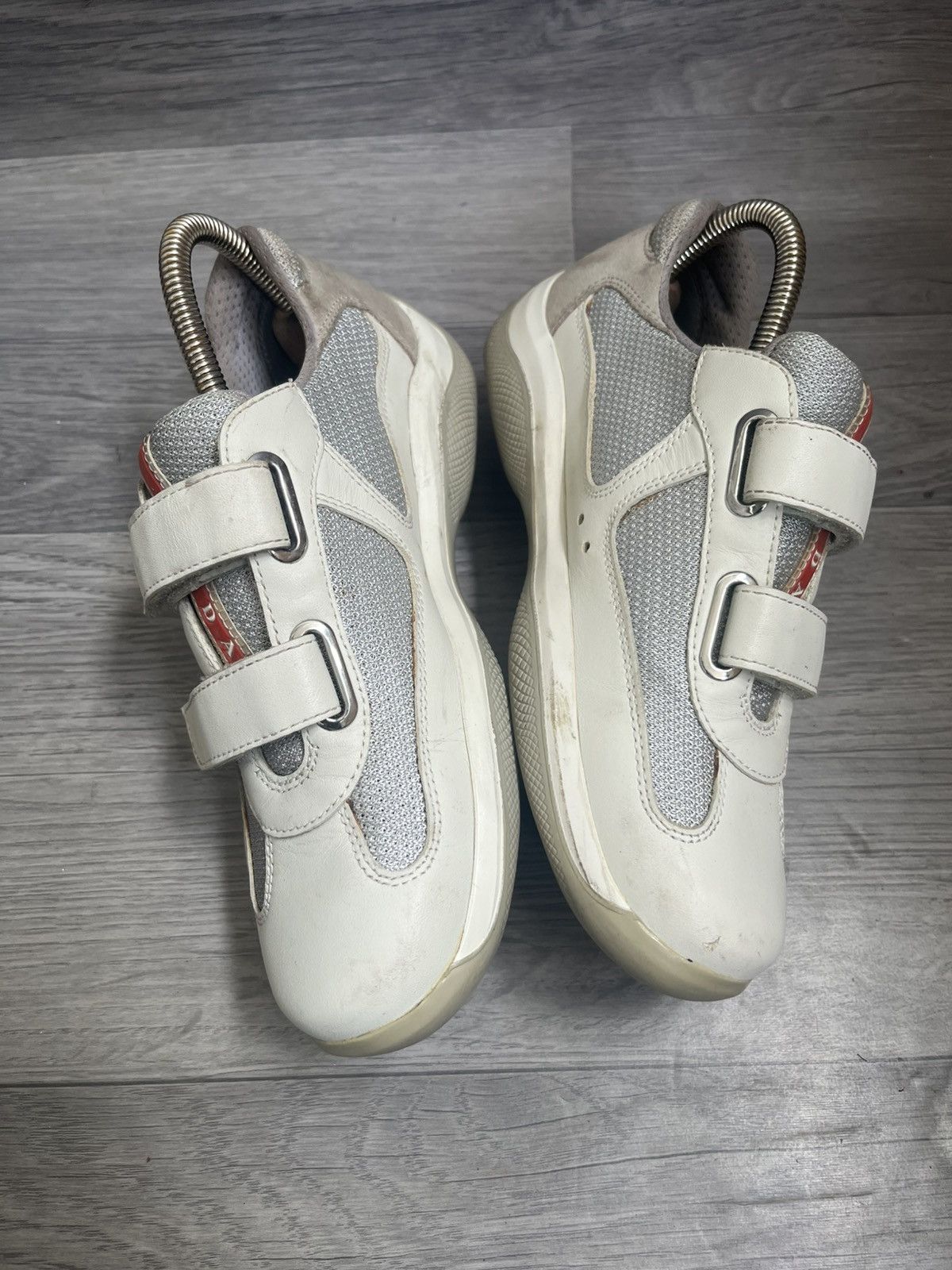 Prada Prada american cup strap low top sneakers sz36 Size US 6 / IT 36 - 8 Thumbnail
