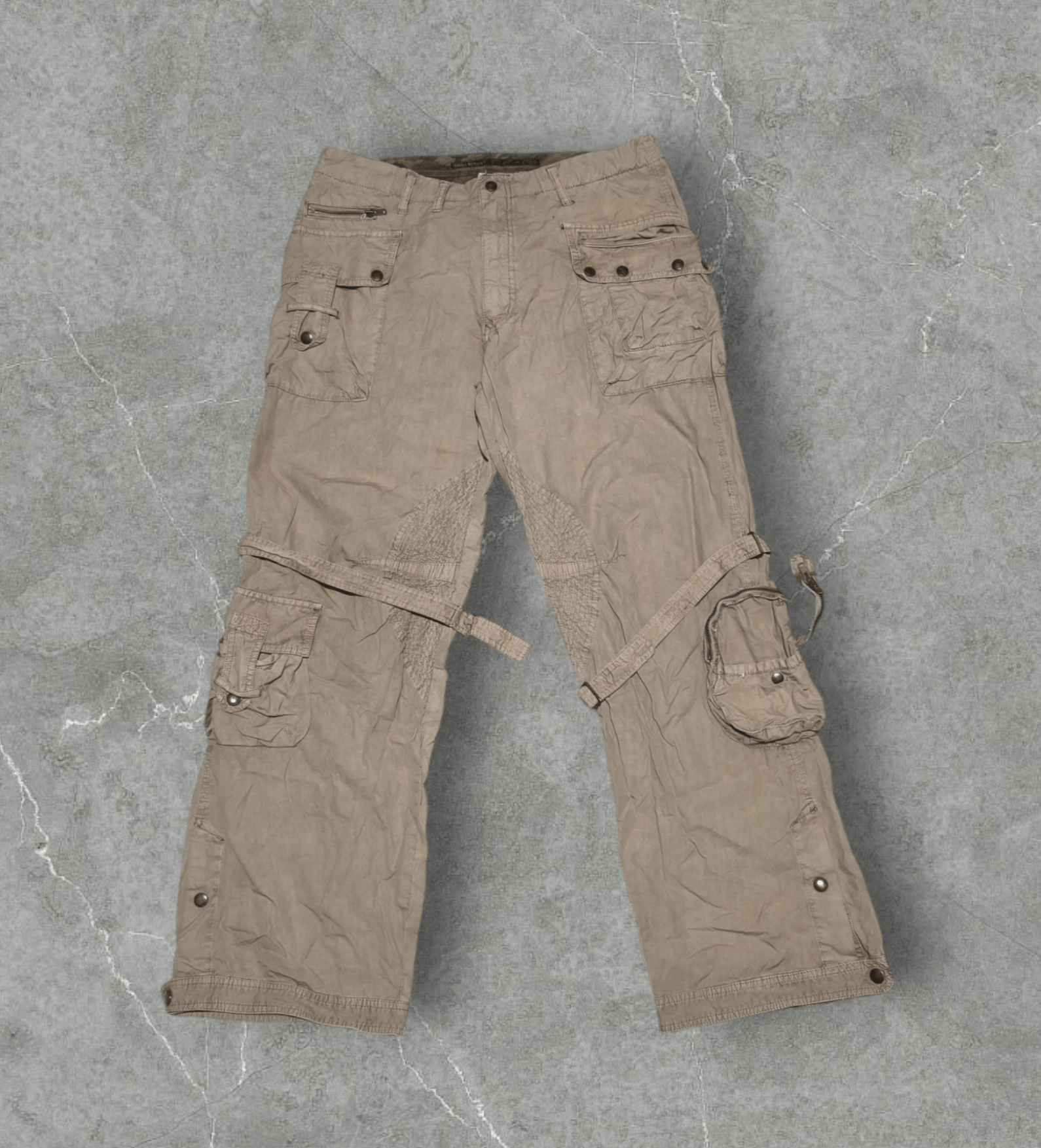 Kiminori Morishita Kiminori Morishita Bondage Cargo Pants Size US 34 / EU 50 - 1 Thumbnail