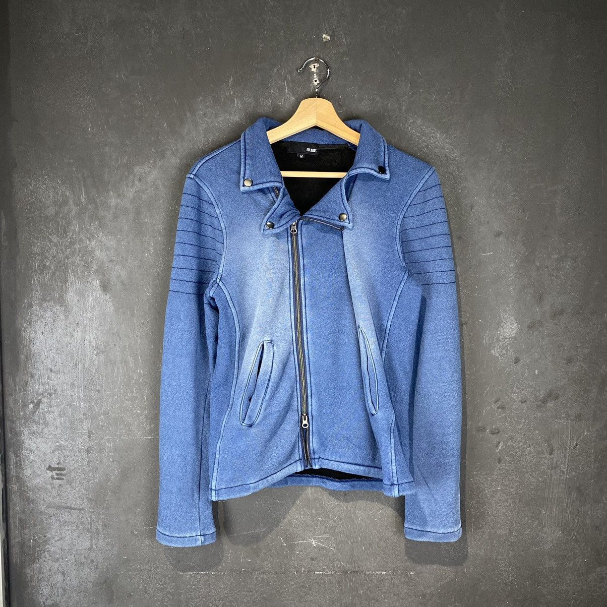 Rubik Japanese Biker Rocker Sweater Jacket