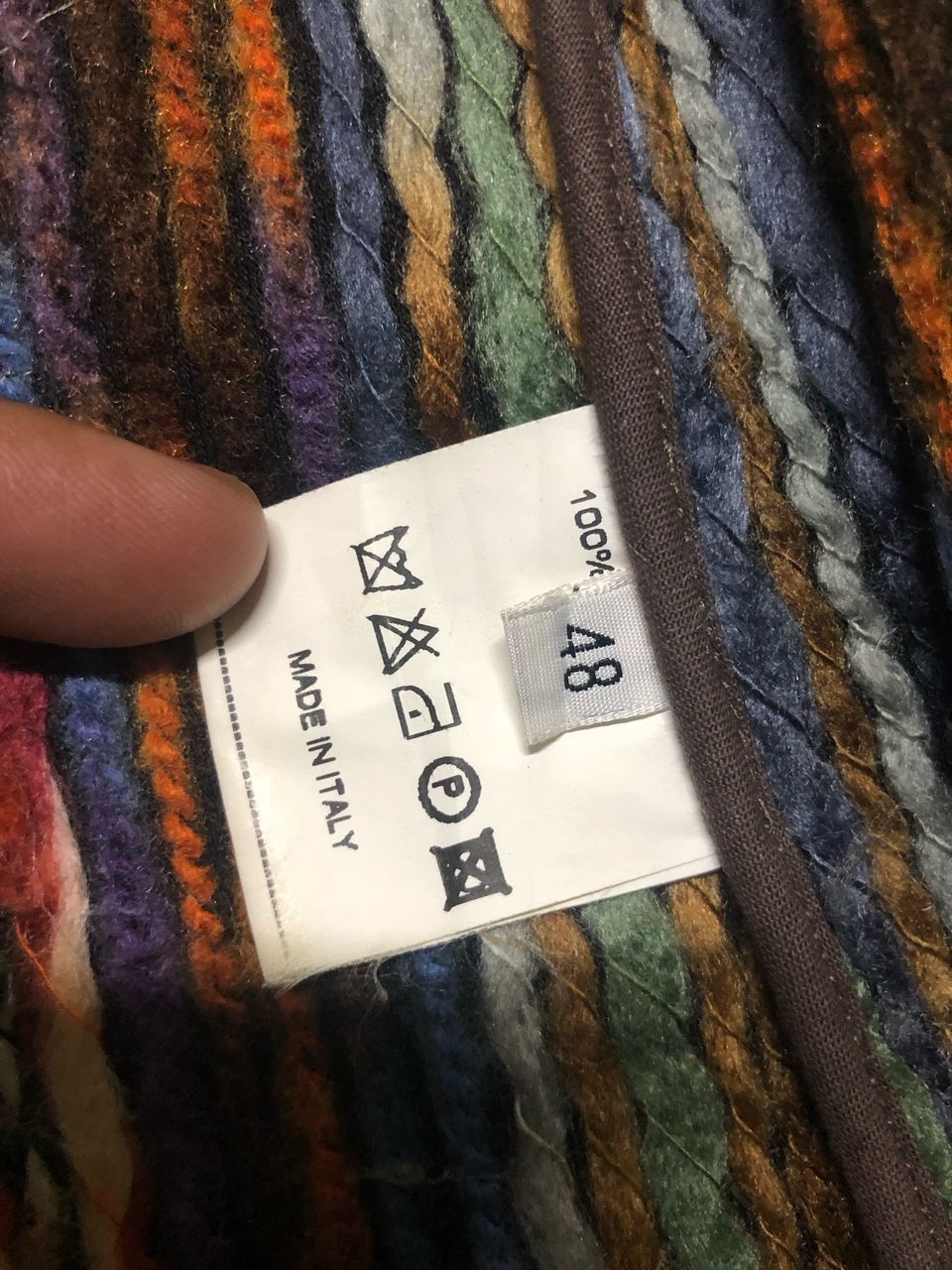 Aran Isles Knitwear × If Six Was Nine × Nuur RARE NUUR MULTICOLOR KNIT WOOL INSPIRED COOGI STYLE Size US M / EU 48-50 / 2 - 14 Thumbnail