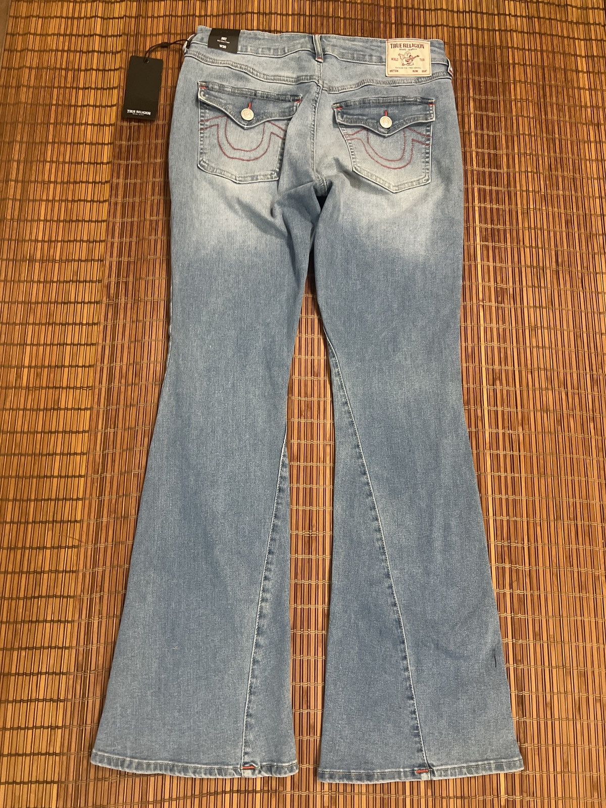 True Religion True religion M fresh wash joey midrise flare denim jean Size 30" / US 8 / IT 44 - 6 Thumbnail