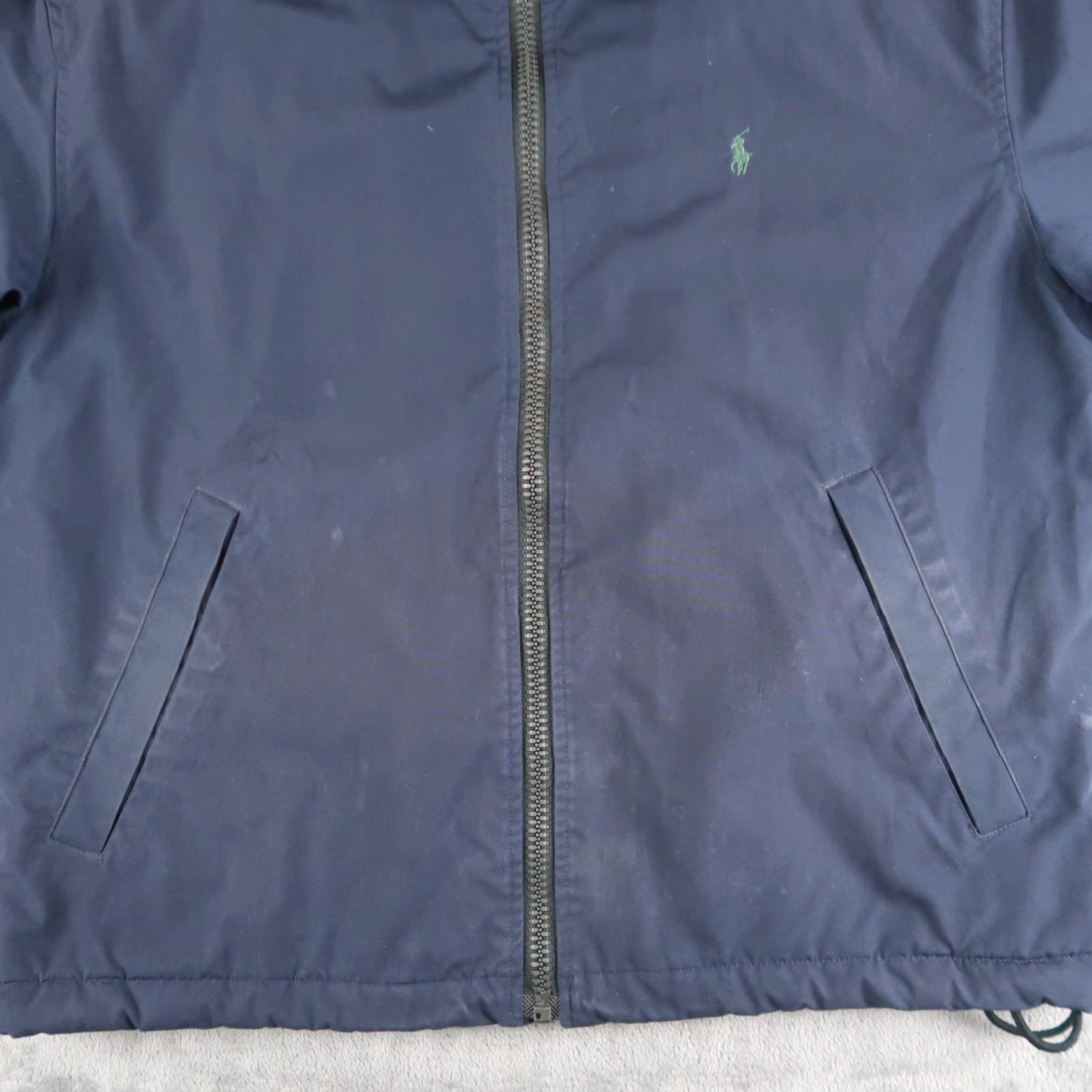 Polo Ralph Lauren VINTAGE Polo Ralph Lauren Jacket Men M Blue Windbreaker Fleece Lined Bomber Size US M / EU 48-50 / 2 - 7 Thumbnail