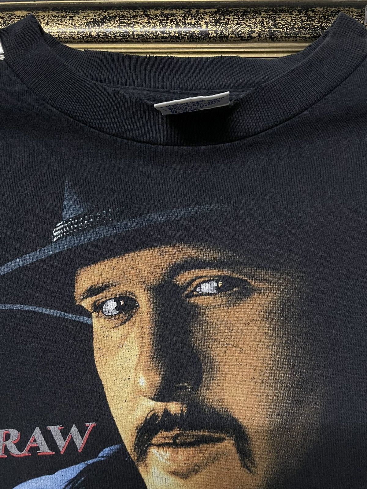 Vintage Vintage 90s Single Stitch Tim Mcgraw Dont Take The girl Tee Size US L / EU 52-54 / 3 - 8 Thumbnail