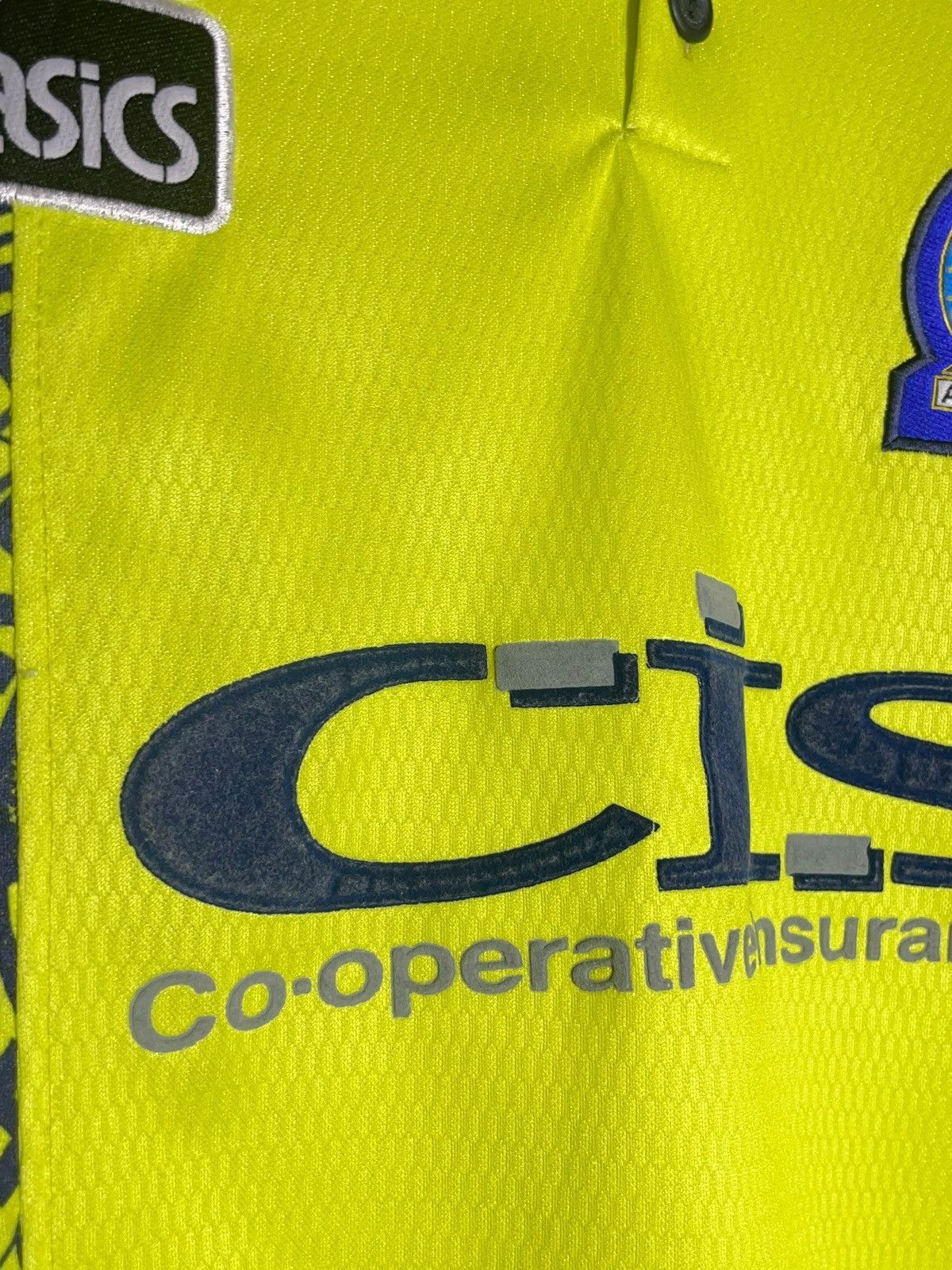 Asics × Vintage Blackburn Rovers ASICS 1996/97 Away Vintage Football Shirt Size US XL / EU 56 / 4 - 8 Thumbnail