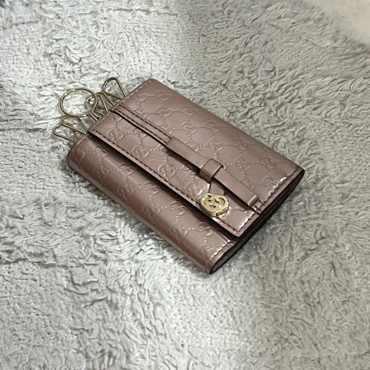 Gucci Authentic Guccissima micro key case Size ONE SIZE - 1 Thumbnail