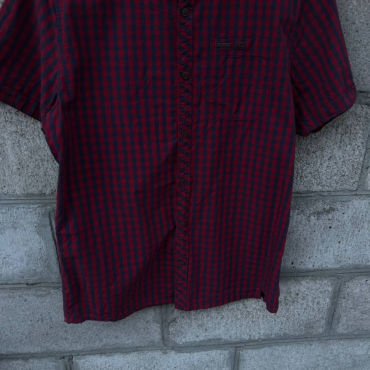 Santa Cruz Skateboards VTG Animal Checkered Shirt Button Up Size M 00s UsA Size US M / EU 48-50 / 2 - 5 Thumbnail
