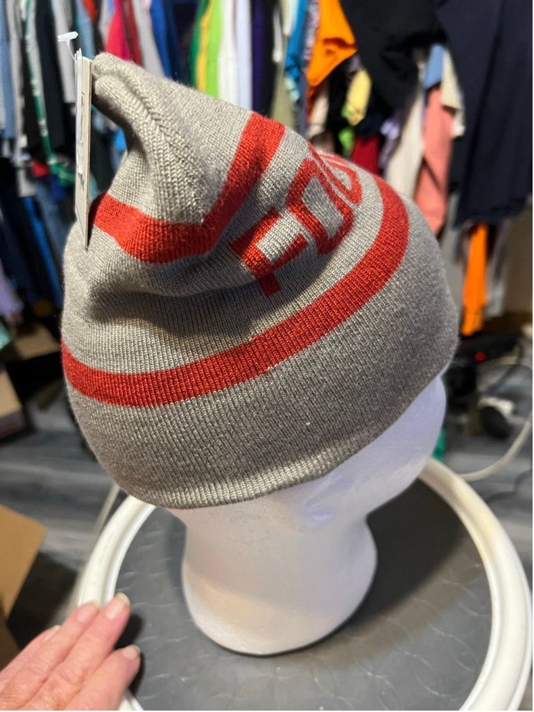 The Game The Game Beanie Gray/Red One Size "Foggy" Christmas Michigan Size ONE SIZE - 5 Thumbnail