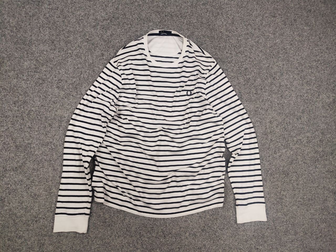 Fred Perry Fred Perry Classic Long sleeve Striped Logo Vintage Style Size US L / EU 52-54 / 3 - 8 Thumbnail
