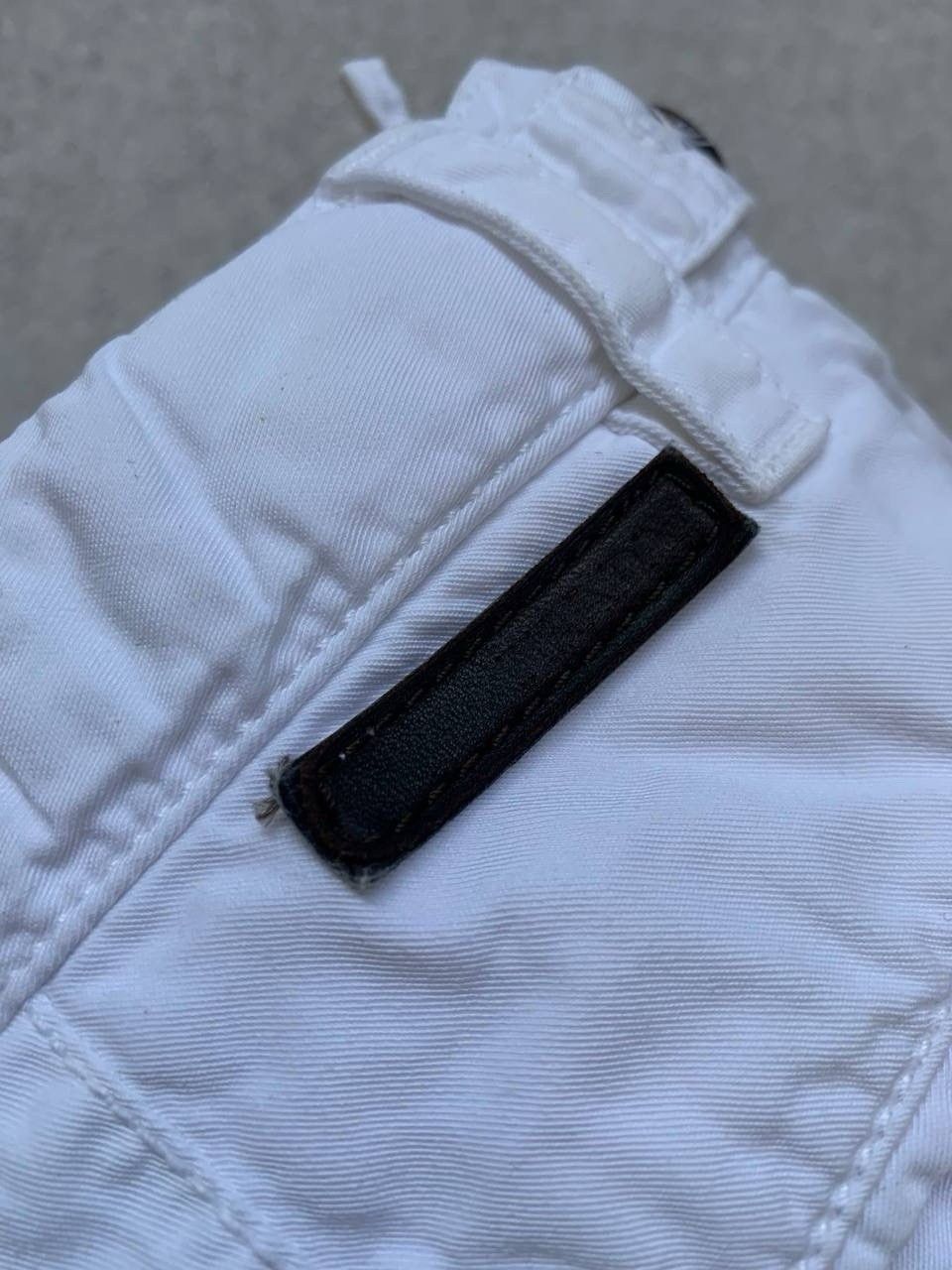 Prada Prada Milano White Vintage Shorts Man Luxury Cotton Pants Size US 32 / EU 48 - 11 Thumbnail
