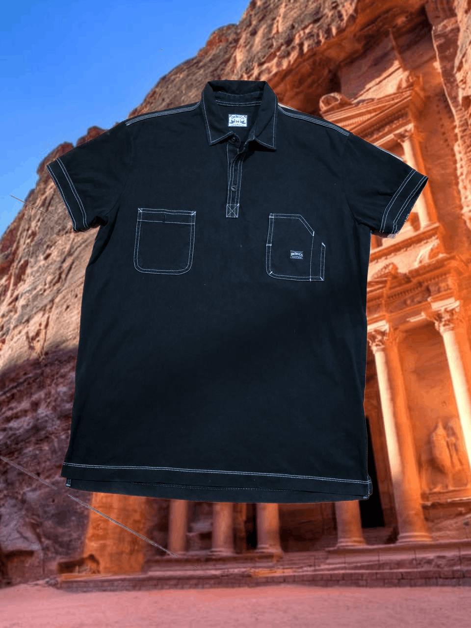 Diesel Vintage Polo Diesel black logo T-shirt Y2K size XL Size US XL / EU 56 / 4 - 1 Thumbnail