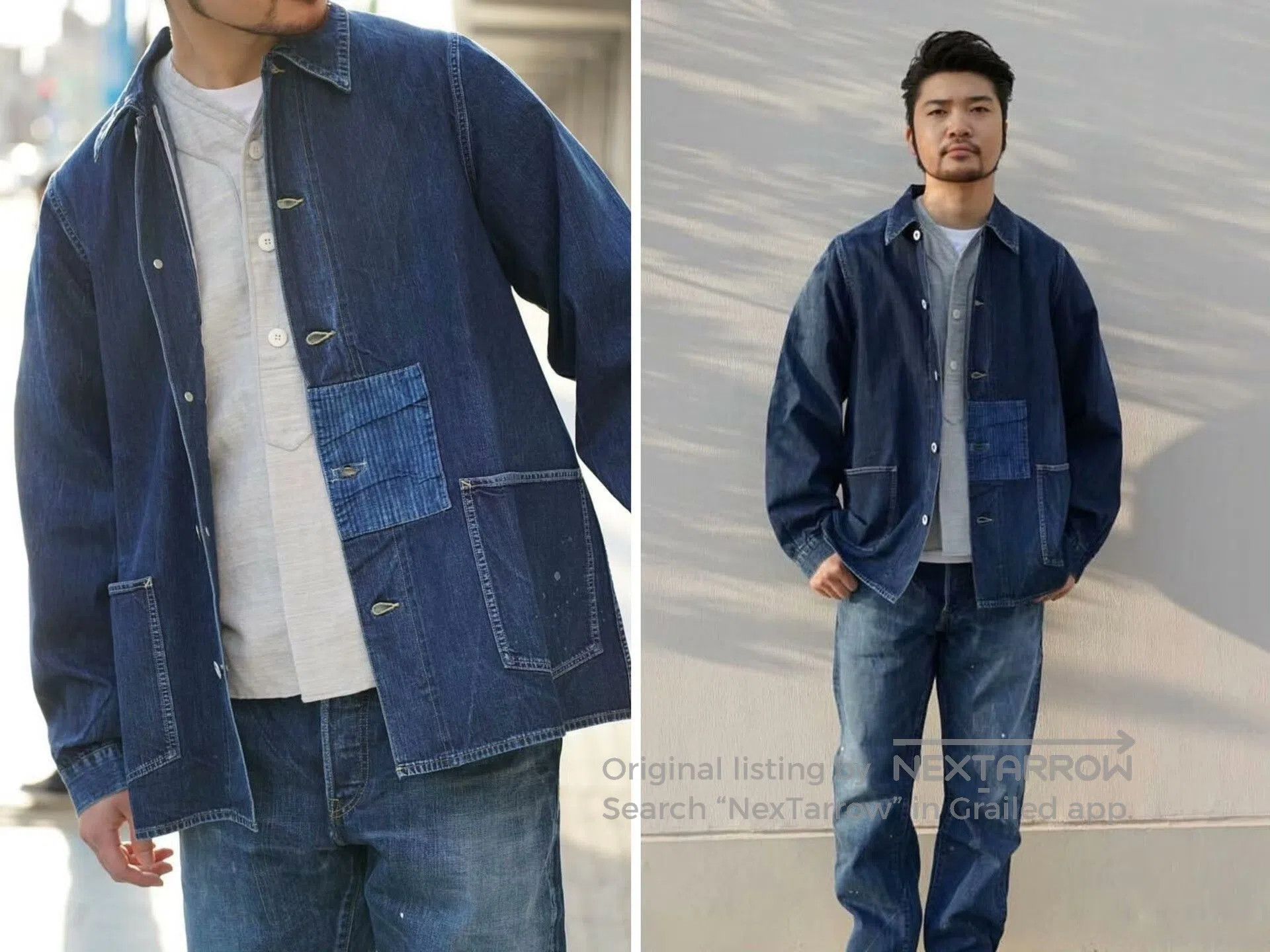 Visvim Visvim Section Gang Coverall Dry Denim Jacket. Size US S / EU 44-46 / 1 - 2 Thumbnail