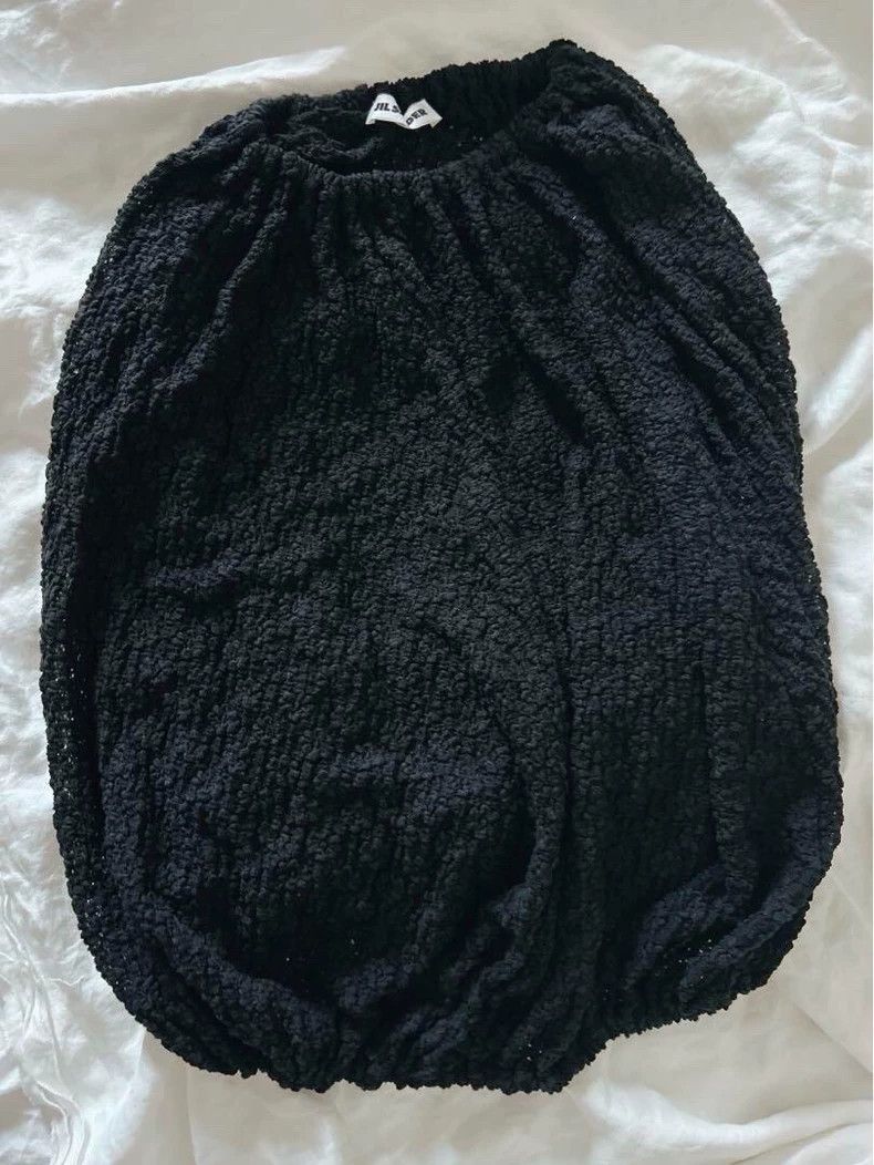 Jil Sander Jil Sander Black floral lace top Size XS / US 0-2 / IT 36-38 - 2 Thumbnail