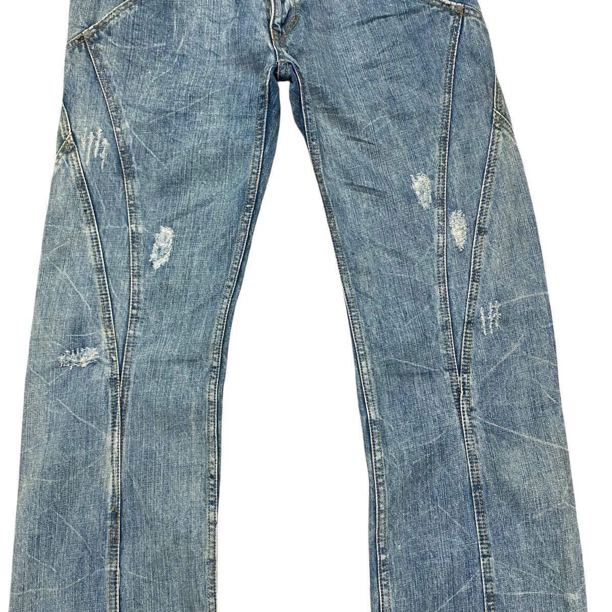 Nicole Club NCFM Denim Hybrid Flare Jeans Size US 34 / EU 50 - 6 Thumbnail