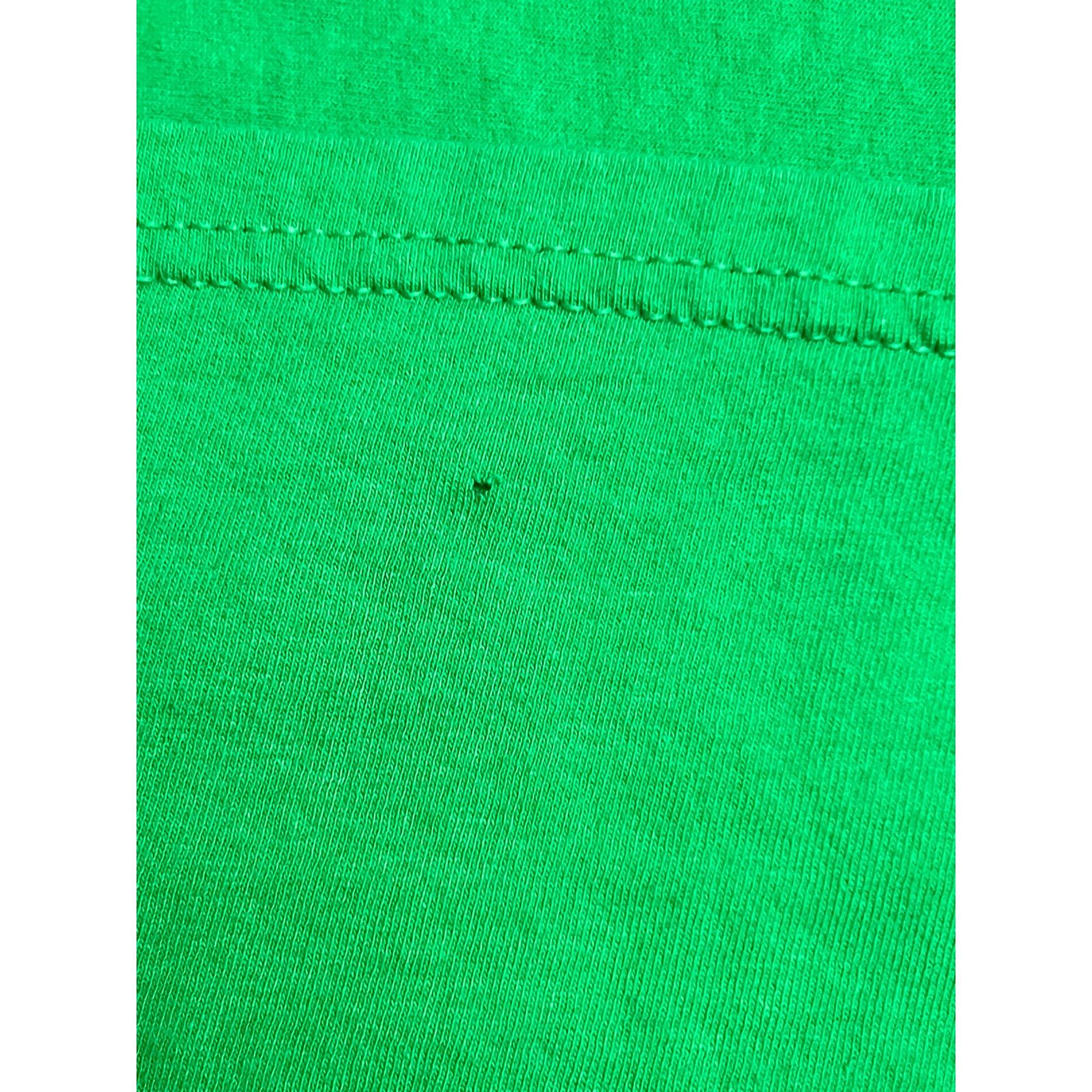 Disney Disney Mickey Mouse Wearing Santa Hat Christmas Green Shirt Size US L / EU 52-54 / 3 - 9 Thumbnail
