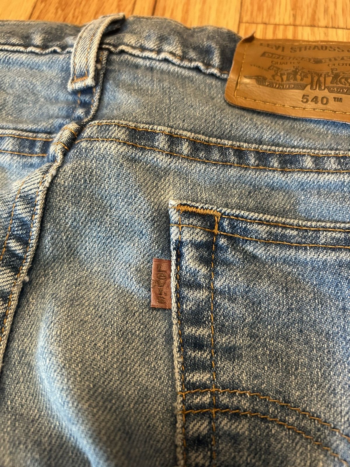 Levi's × Vintage Levi’s Vintage 540s Brown Tab Size US 31 - 6 Thumbnail