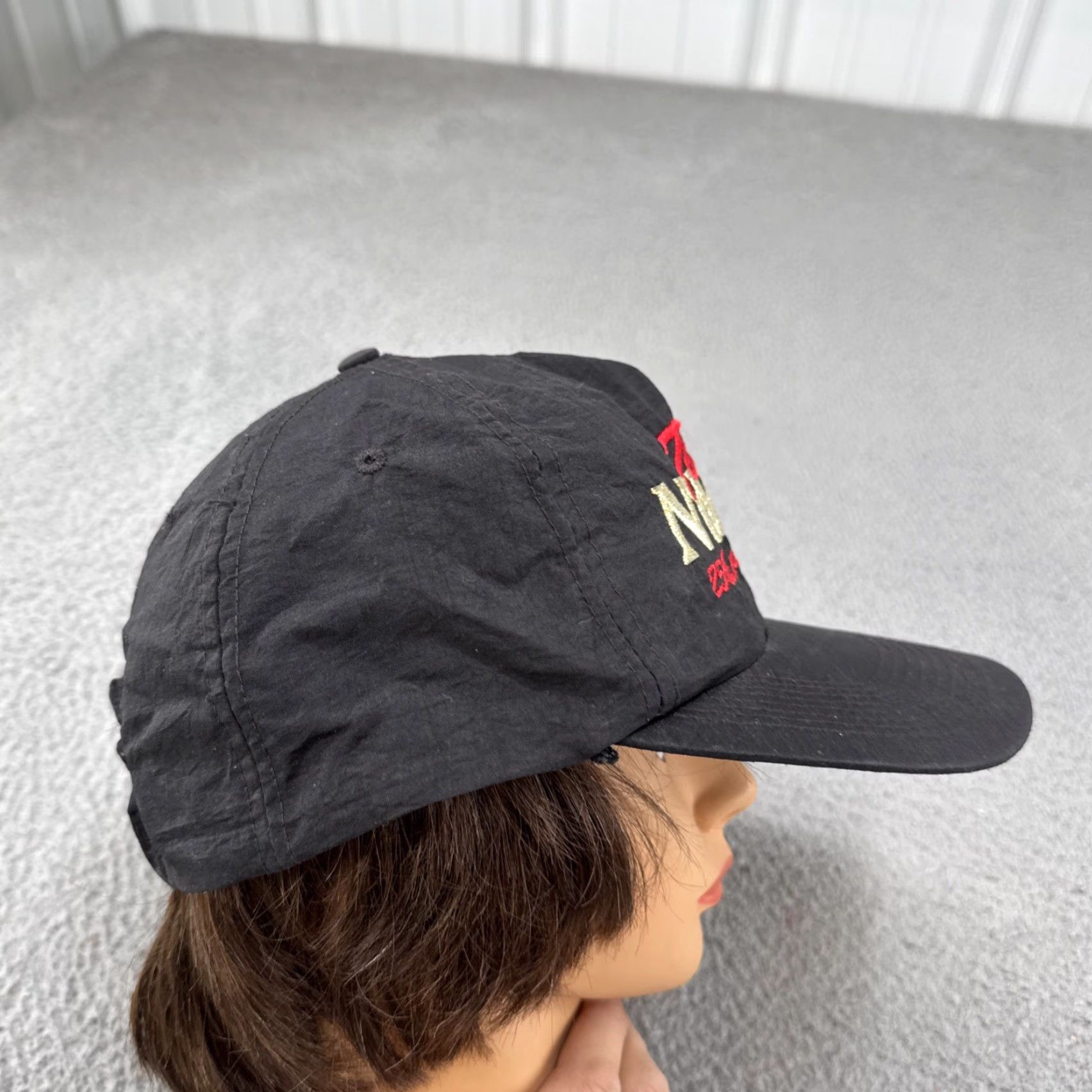 Roper VINTAGE Natural Limits Team NWTF Hat Cap Snap Back Black Embroidered Rope Mens Hunting 90s Cap Hat Men Team NWTF 90s Hunting Size ONE SIZE - 5 Thumbnail