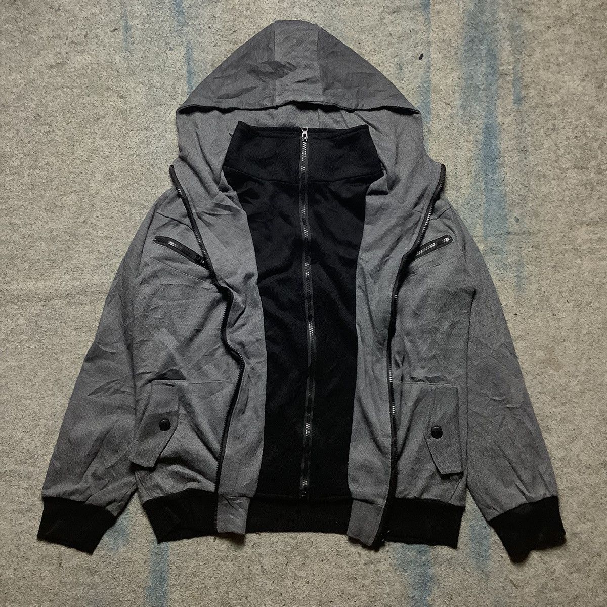If Six Was Nine × Le Grande Bleu (L.G.B.) Japanese Brand Buzz Double Zipper like ifsixeasnine style Size US XL / EU 56 / 4 - 1 Thumbnail