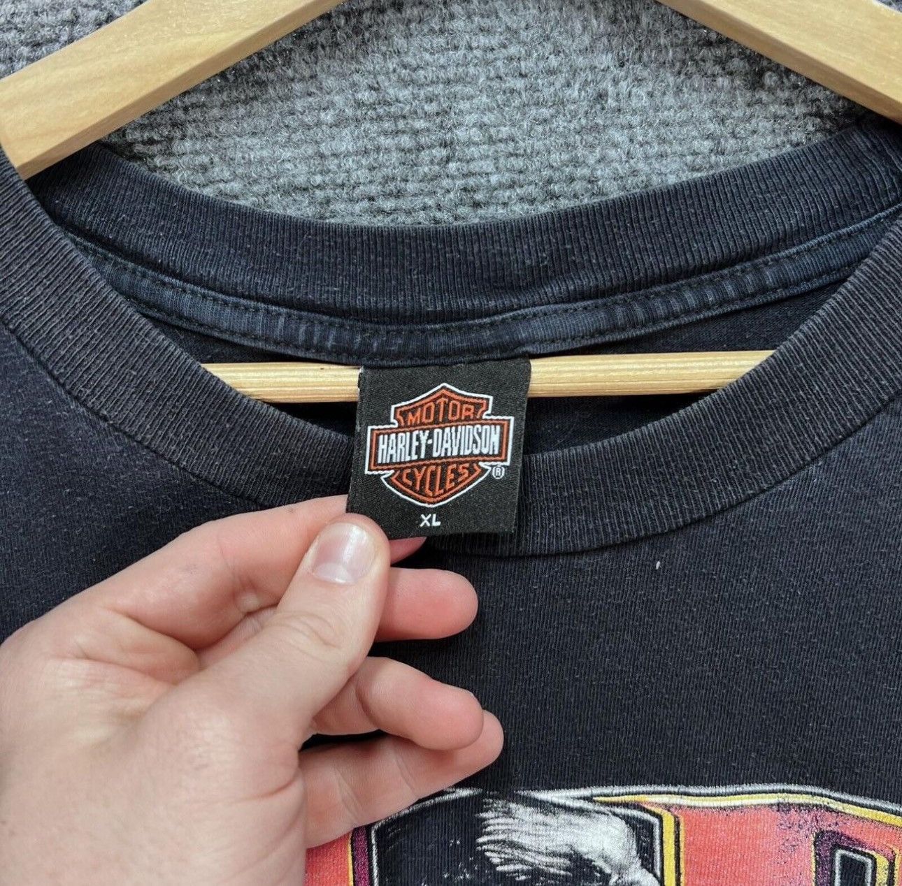 Harley Davidson × Vintage Harley Davidson San Antonio T Shirt Size US XL / EU 56 / 4 - 5 Thumbnail