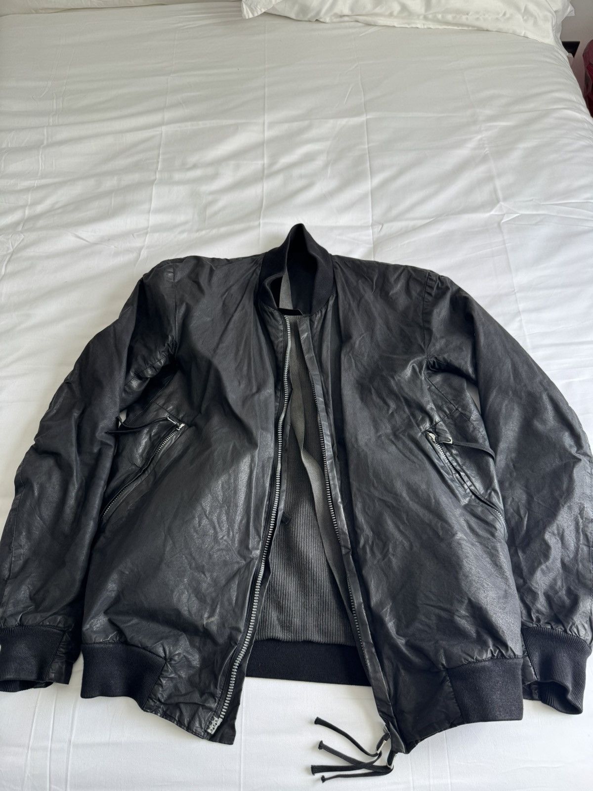 Boris Bidjan Saberi Black wax bomber Size US M / EU 48-50 / 2 - 9 Thumbnail