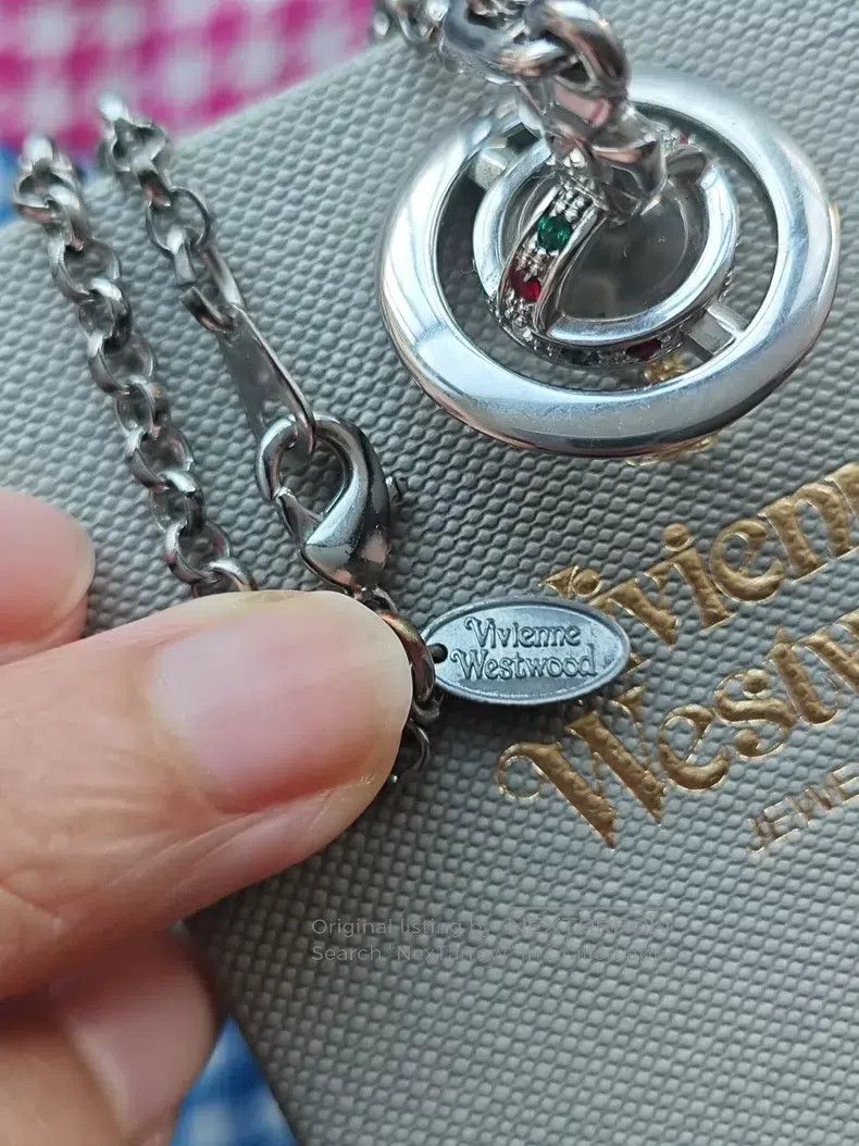 Vivienne Westwood vivienne westwood Silver Medium Orb Necklace Size ONE SIZE - 6 Thumbnail