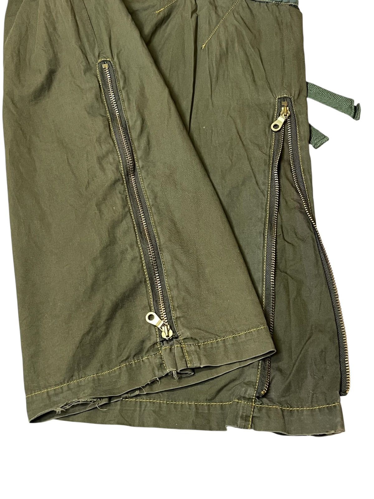 Japanese Brand Japanese CRYSTAL BUSH bondage military style cargo pant Size US 33 - 16 Thumbnail