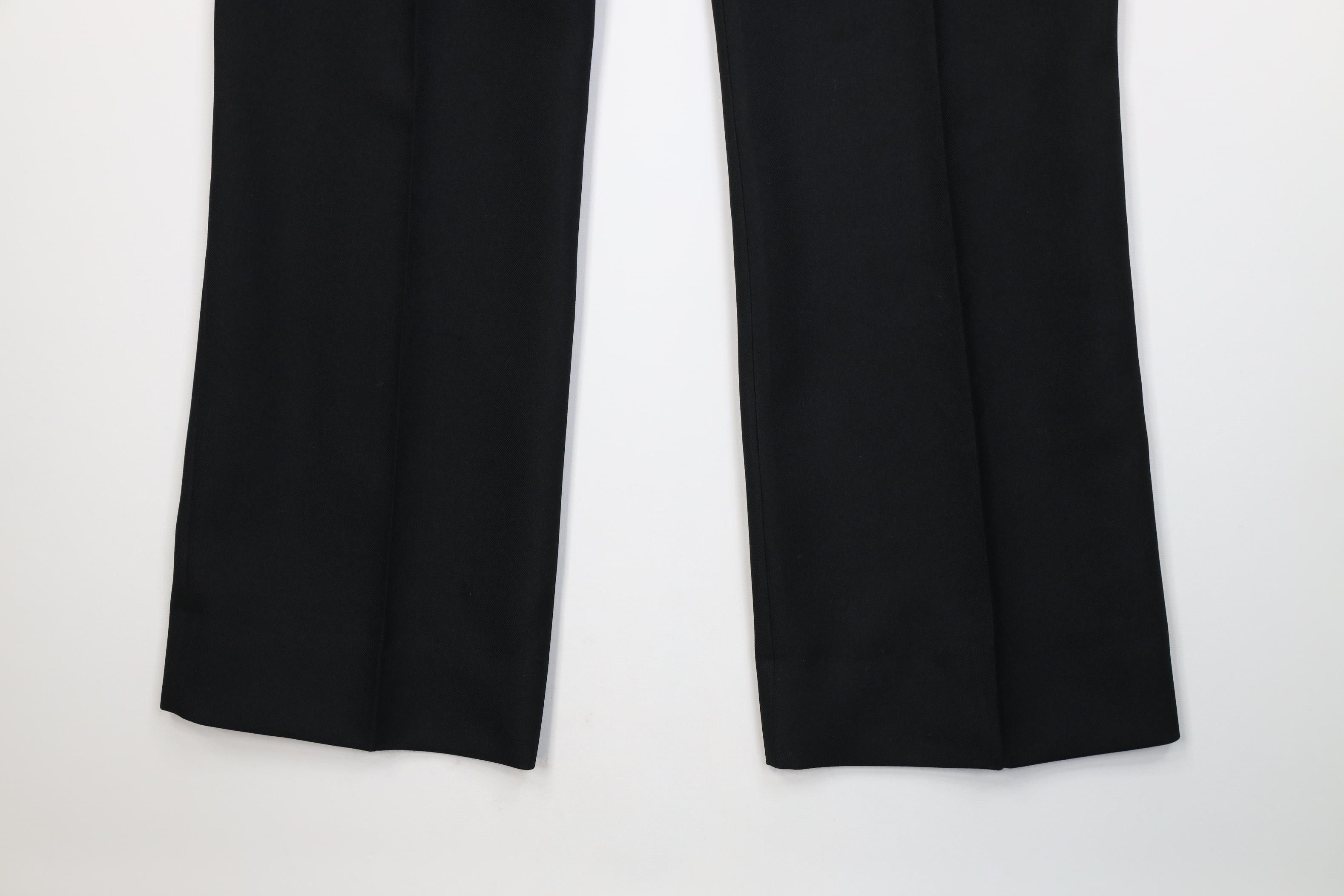 Vintage Vintage 70s Streetwear Flared Wide Leg Chino Pants Black USA Size US 38 / EU 54 - 13 Thumbnail