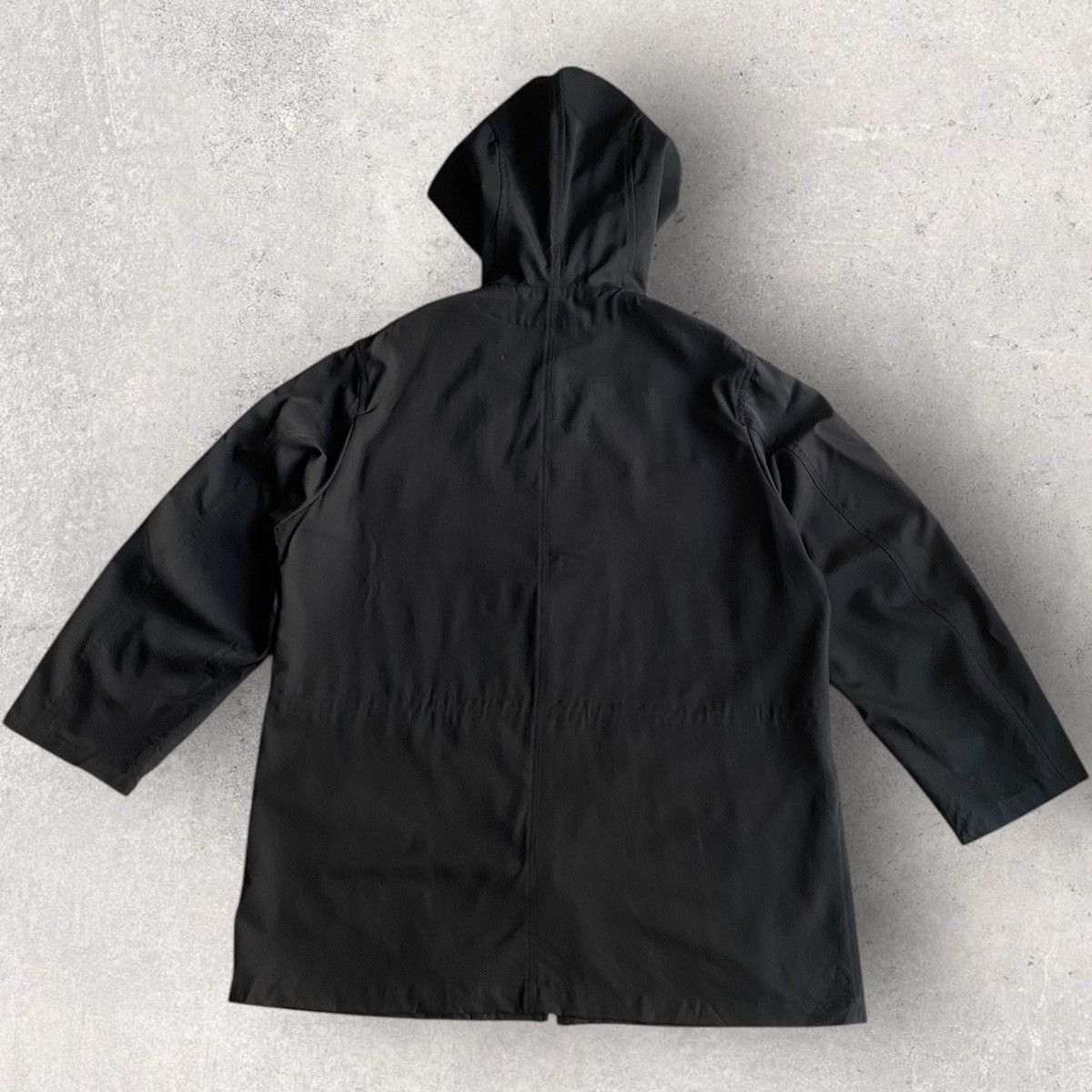 Yohji Yamamoto Vintage 90’s Wool Gabardine Hood Jacket Size US M / EU 48-50 / 2 - 6 Thumbnail