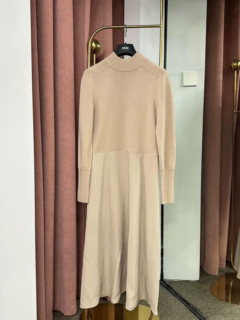 Loro Piana LORO PIANA Small cashmere + silk sequined dress Size L / US 10 / IT 46 - 1 Thumbnail