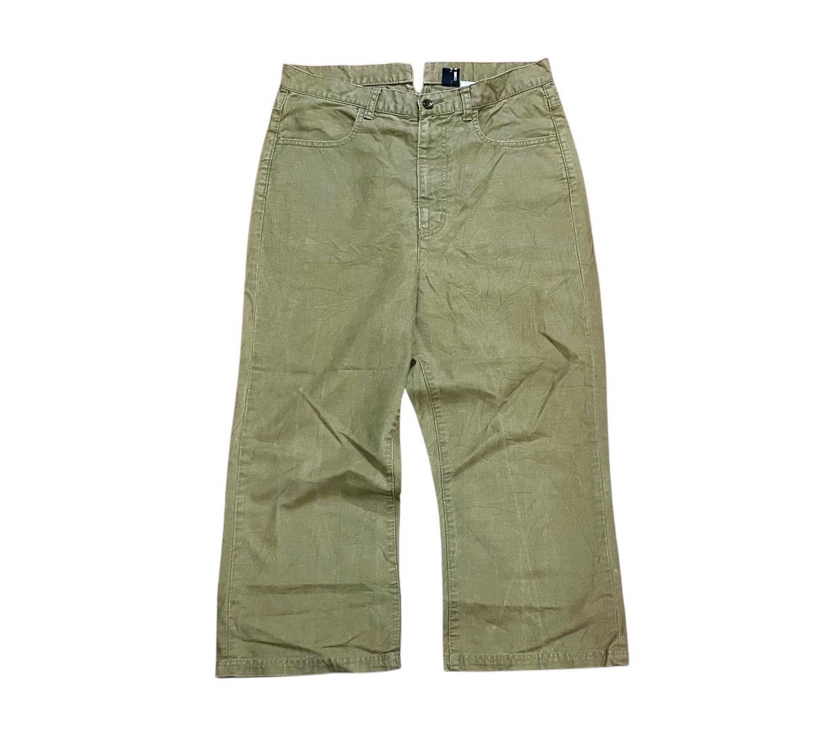 Comme des Garcons *FINAL DROP* Tricot cdg AD2007 wide leg military trousers Size US 30 / EU 46 - 1 Thumbnail