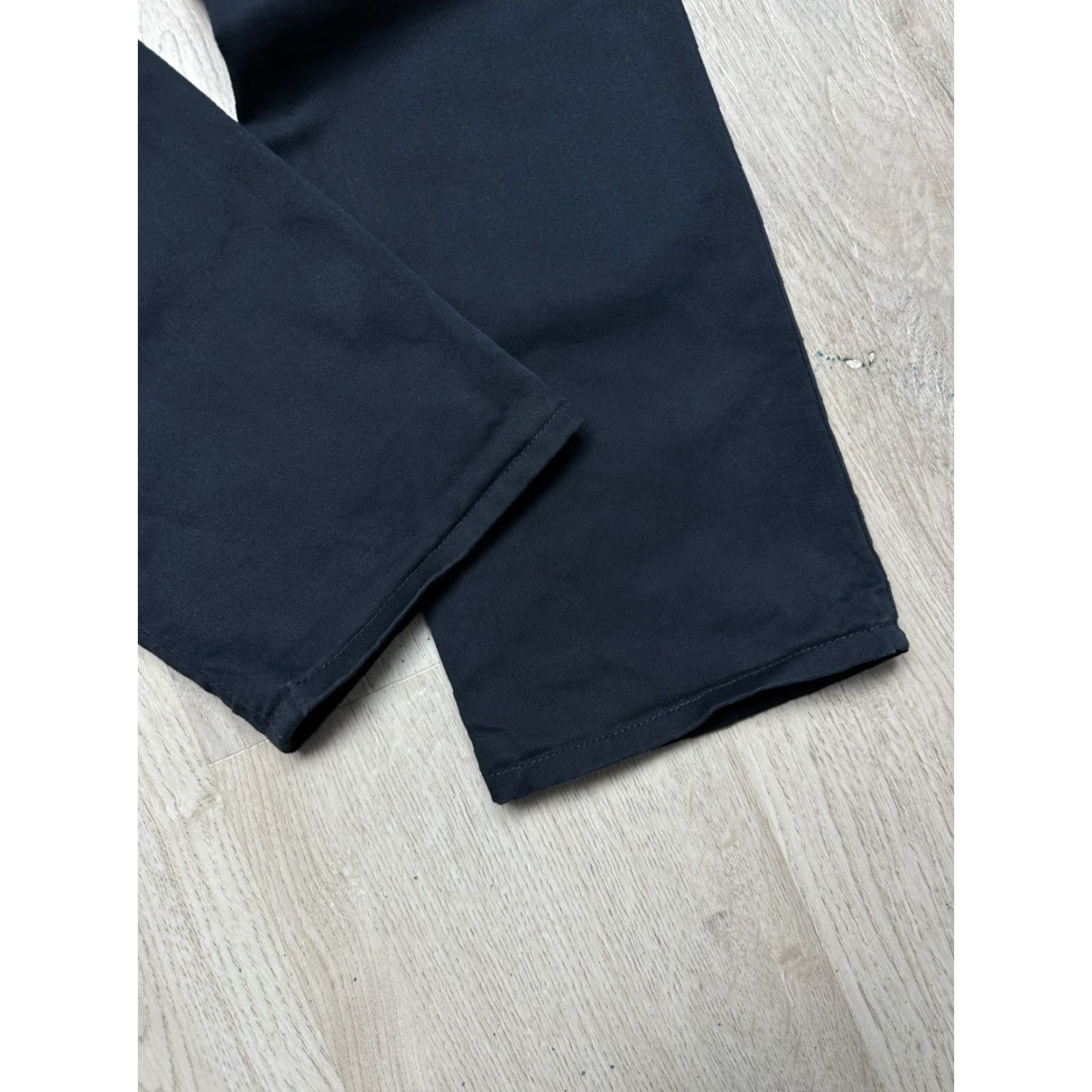 Allsaints AllSaints Mens Park Chino Pants 31 Black Cotton Slim Regular Inseam 32 Pants Mens XS? Size US 31 - 6 Thumbnail