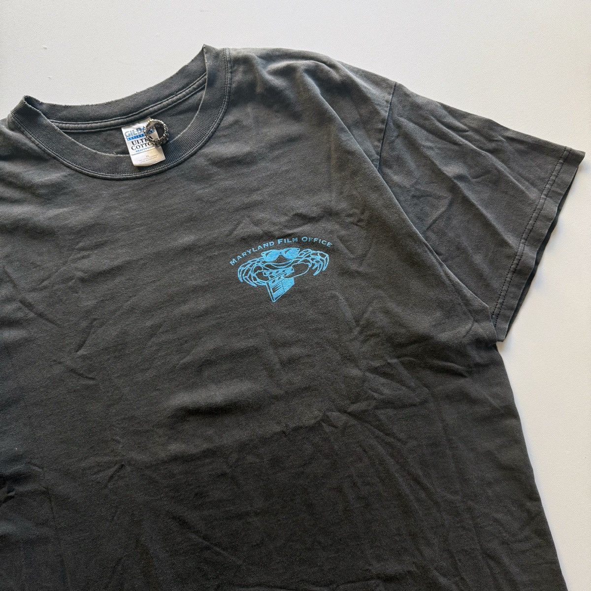 Vintage 2002 Vintage The Wire Film Crew Maryland Film Office Tee Size US XL / EU 56 / 4 - 4 Thumbnail