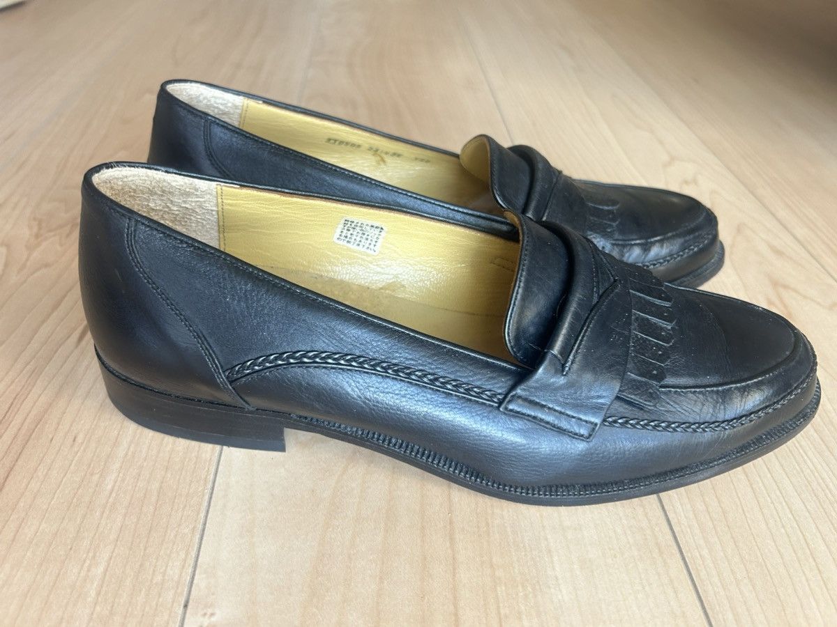 Yves Saint Laurent YSL red bottom loafers Size US 8.5 / IT 38.5 - 4 Thumbnail