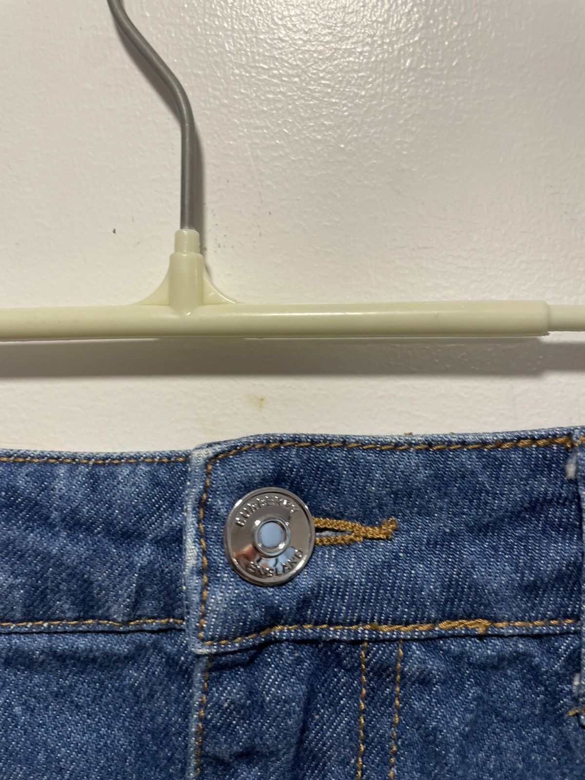 Burberry Burberry London blue denim mini skirt Size 26" / US 2 / IT 38 - 4 Thumbnail